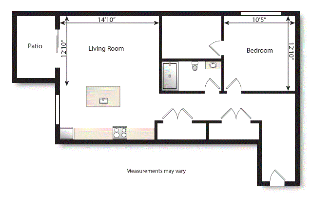 Colewood_FloorPlan_406 775sqft Colewood_FloorPlan_406 775sqft
